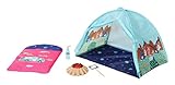 Zapf Creation 832783 BABY born Weekend Camping Set - Puppenzubehör Set, Puppenzelt mit Schlafsack, Lagerfeuer mit Lichtfunktion, Marshmallow-Stick und Limoflasche.