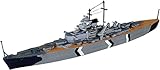 Revell Modellbausatz Schiff 1:1200 - Bismarck im Maßstab 1:1200, Level 4, originalgetreue Nachbildung mit vielen Details, 05802