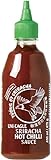 Uni-Eagle Chili Sauce Sriracha scharf – Hot Sauce mit Chilies & Knoblauch ohne Geschmacksverstärker – 1 x 475g
