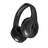 XYLXJ Gaming-Kopfhörer, Bluetooth-Kopfhörer, Over-Ear-Kopfhörer, Mikrofon, Stereo-Headset mit Kabel-Modus für Handys, Computer, Kopfhörer (Farbe: schwarz)