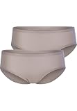 Royal Lounge Intimates - Damen - 2-Pack Hipster Slip 'Shorty Fit' - Taupe - M