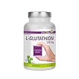 L-Glutathion Kapseln 500mg - 90 Kapseln - reduziert und bioaktiv - ohne Zusätze - hochdosiert - Premium Qualität