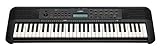 YAMAHA Digital Keyboard PSR-E273, schwarz – Ideales Einsteiger-Keyboard mit 61 Tasten & zahlreichen Instrumentenklängen – Portables Keyboard zum Lernen für Anfänger