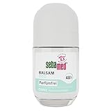 Sebamed Balsam Deo Parfumfrei Roll-on, zuverlässiger Schutz vor Körpergeruch, 48h Wirkung, besonders hautverträglich, frei von Parfum, ohne Aluminiumsalze, 50 ml