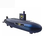 TTKDD Mini Fernbedienung U-Boot RC U-Boot Modell RC Boot Wasserdicht Tauchen Wiederaufladbare Kinder Elektronisches Spielzeug