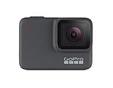 GoPro HERO7 Silber – wasserdichte digitale Actionkamera mit Touchscreen, 4K-HD-Videos, 10-MP-Fotos
