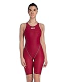 arena Powerskin ST Next Einteiliger Badeanzug für Damen, FINA-zugelassener Wettkampfanzug, Schwimmanzug für Damen aus Recyceltem Material, Gefütterter Einteiler für Damen mit Verstärkten Träg