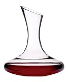 BarCraft Luxus Wein Dekanter Set in Geschenkbox, Glas, Transparent, 1,5 Liter