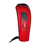 Automatisches Curling-Eisen USB Ladegerät Tragbare Haar-Lockenwickler Wireless Curling-Eisen Einstellbare Temperatur und Zeit Anti-Scald-Schutz (Color : Red)