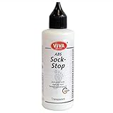 Viva Decor ABS Sock Stop (82 ml, Transparent) Stopper für Socken - Anti Rutsch Noppen für Socken - Socken Stopp - Antirutsch für Socken - ABS Farbe - Made in Germany