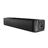 CREATIVE Stage SE Under-Monitor Soundbar mit USB Digital Audio und Bluetooth 5.3, Clear Dialog und Surround by Sound Blaster, Stromversorgung über Adap