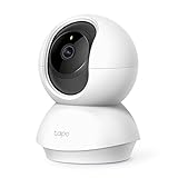 TP-Link Tapo C200 360°-WLAN-Überwachungskamera für den Innenbereich, FHD 1080P, Nachtsicht, Bewegungserkennung, Zwei-Wege-Audio, kompatibel mit Alexa und Google Assistant, für Babys/Haustiere