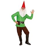 W WIDMANN MILANO Party Fashion - Kostüm Zwerg, Gnome, Wichtel, Märchen, Faschingskostü