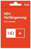 HD + Paket mit 12 Monaten Code für Sender, Verlängerung per E-M