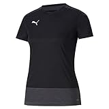 PUMA Damen teamGOAL 23 Training Jersey W T-Shirt, Black-Asphalt, M