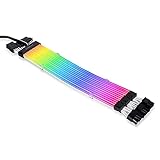 Lian-Li Strimer Plus V2 Triple 8-Pin RGB VGA-Kabel, (PW12-PV2 schwarz)