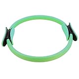 Vbest life Yoga Ring Pilates Kreis Widerstandskreis für Oberschenkel und Beine Fitness Training Support Tool Wadenmassage Heimtraining(Grün)