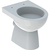 Geberit Stand-Tiefspül-WC RENOVA Abgang horizontal, teilgeschlossen weiß