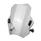 Motorrad Windschild Einstellbare Motorrad Windschutzscheibe Deckt Universal Motorrad Windschutzscheibe Für HO&ND&A CBR600RR CB1000R GXSR 600 750 Für MT07 MT09