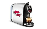 SanSiro Smart Lifestyle Kapselmaschine - Muttertags-Edition - | Espresso, Ristretto und Lungo Taste | 0,8 Liter Wassertank | 19 Bar Hochdruckpumpe | Schuko Stecker