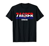 Hrvatska Kroatien Flagge Kroatien Fußball Team Zagreb T-Shirt