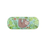 Botanical Sloth and Friends Reading Sunglasses Spectacles Hard Case Cover Holder