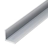 thyssenkrupp Winkelprofil Aluminium 20 x 20 x 2 mm in 2000 mm Länge | Aluwinkel gleichschenklig | EN AW-6060