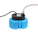 75W Mini Schmutzwasser Tauchpumpe Poolabdeckpumpen max. Fördermenge 3000 l/h mit 3 Düse, 5m Schlauch und 7.5m extra langem Netzkabel max Förderhöhe 3.2m Flachsaugpumpe Wasser schnell aus T