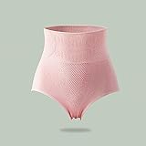 Shapers Frauen Hohe Taille Body Shaper Abnehmen Butt Lifter Shapewear Einfarbig Unterwäsche Bauchkontrolle Höschen M Pink