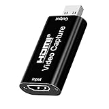 ZITFRI HDMI 4K auf USB 2.0 HDMI Video Capture 1080P 30fps Video Capture Video Karte Video Aufnahme und Konverter Video Audio für Video, Spiele/Live-Übertragung/Online/PS4