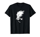 Naruto Shippuden Kakashi Kopf, Kurzarm, T-Shirt