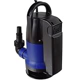 Agora-Tec® at- Tauchpumpe Dirty Water 400 mit integrierten Schwimmerschalter und max: 0,5 bar und max: 8000l/
