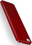 moex Alpha Case für Sony Xperia Z5 Compact Hülle Stoßfest und Leicht Handyhülle Extra Dünn, Super Slim Schutzhülle Ultra Air Hybrid PC Hardcase aus Kunststoff - Matt Rot