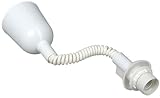Kopp Schnurpendel für Lampenschirm, E27, mit ausziehbarer Leitung 40cm bis 120cm, weiß, 212301005