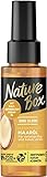 Nature Box Nährpflege-Haaröl (70 ml), Haaröl mit Argan-Öl sorgt für intensive Pflege und schützt vor Spliss, Flasche aus 100 % Social Plastic