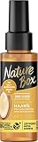 Nature Box Nährpflege-Haaröl (70 ml), Haaröl mit Argan-Öl sorgt für intensive Pflege und schützt vor Spliss, Flasche aus 100 % S