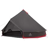 Justcamp Bell 10 Tipi Zelt für Gruppen, Familien oder Camping bis zu 10 Personen