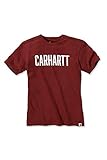 Carhartt Maddock Graphic Block T-Shirt Rot XS