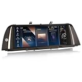 Erisin 10.25' Android 13 8-Kern 4GB RAM+64GB ROM Autoradio GPS Navi für BMW 5er F10/F11 NBT Unterstützt IPS Screen iDrive Bluetooth 5.0 CarPlay Android Auto DAB+ DSP WiFi Qualcomm iDrive Canbus OEM