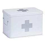 Zeller 18119 Medizin-Box, weiß, ca. 32 x 19,5 x 20 cm