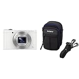 Sony DSC-WX500 Kompaktkamera (60x Zoom, Full HD) & LCS-CSJ Universaltasche für Cyber-Shot W-, T- und N-Serie