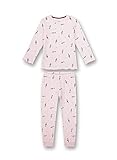 s.Oliver Mädchen Schlafanzug lang rosa Pyjamaset, Hellrosa, 128