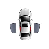 WXHBJ Für Ford Transit 2016-heute,Magnetischer Spezialvorhang Fenster Sonnenschutz Mesh Shade Rollo Vollständig Abgedeckt Datenschutz (Farbe : 2 Rear Doors)