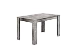 byLIVING Esstisch NEPAL / Moderner Küchentisch in Beton-Optik / Großer Tisch / 120 x 80, H 75