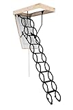 OMAN Bodentreppe 'Flex Termo' - Scherentreppe aus Metall (90 x 70)