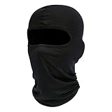 fuinloth Sturmhauben, Gesichtshaube, Skimaske, Hals Gaiter, UV-Schutz, Motorrad- und Fahrrad-Gesichtsmaske, Balaclavas für Herren/Damen Schw