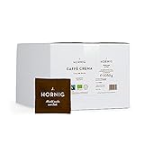 J. Hornig Cialde Espresso Pads, Caffè Crema, Kaffee mit kräftigem Aroma in Bio & Fair Trade Qualität, Mahlkaffee in ESE Kaffeepads, 150 Stück Großpackung…