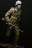 FCBEL 1/16 120mm WWII Soldat läuft vorwärts Harz Charaktermodell, unmontiert unbemalt Soldatenmodellbausatz/Y6411
