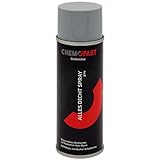 CHEMOFAST Alles-Dicht-Spray | universal Dichtmittel für jegliche Undichtigkeiten | elastischer Flüssigkunststoff | Dichtungsspray | Sprühkunststoff | wasserfest | 400 ml, grau