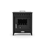 Press Stove Holzofen mit Backofen Modell TIMANFAYA 1, 12,6 kW